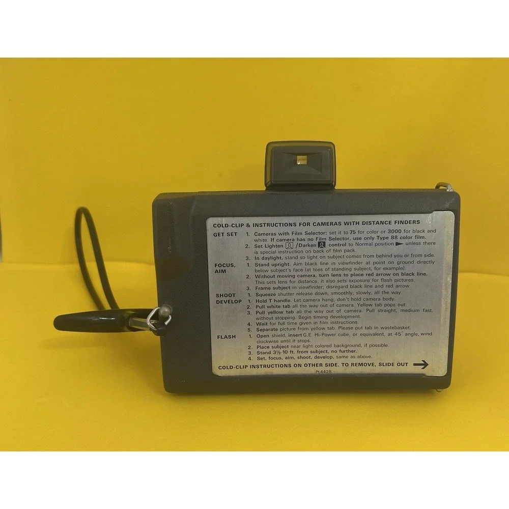 POLAROID Square Shooter Vintage Photography Instant Film Camera Untested